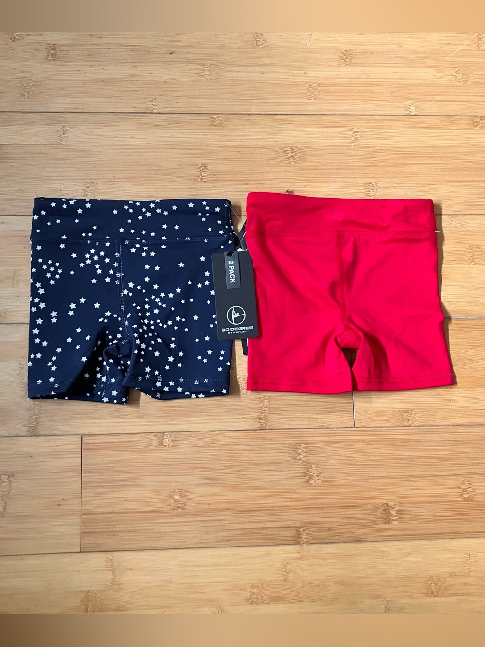 NWT Girls Size 3T Patriotic Bike Actives Shorts